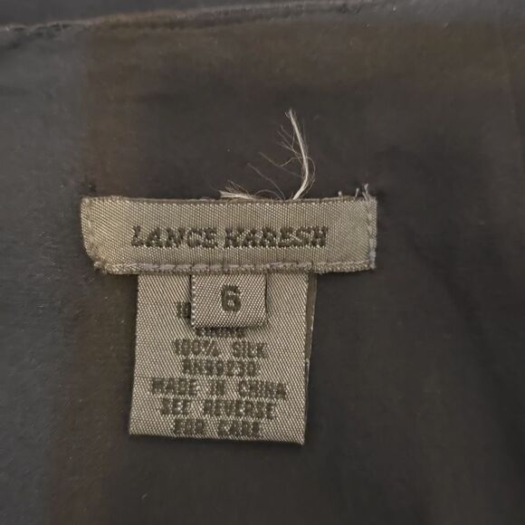 LANCE KARESH SILK VINTAGE SKIRT SIZE 6 - Picture 7 of 9